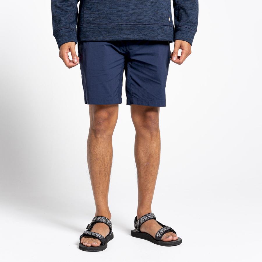 Blue Navy Craghoppers Dynamic Pro Men's Shorts | BNX532FK