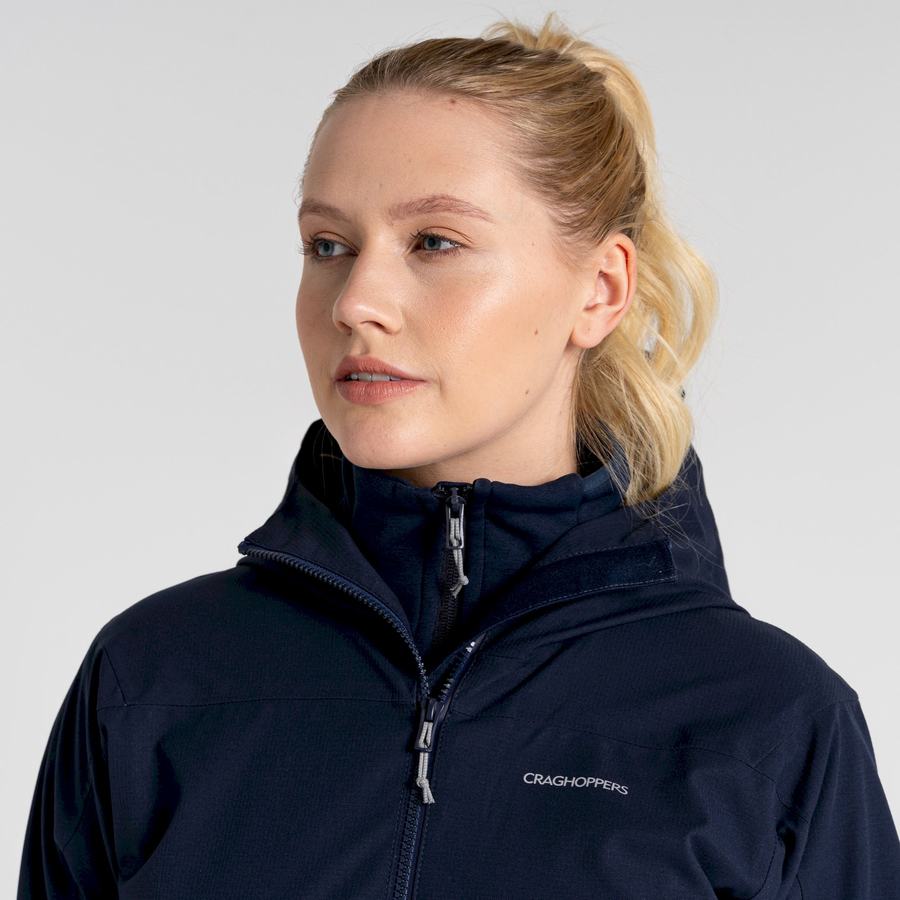 Blue Navy Craghoppers Dynamic Pro Women's Jackets | ANL2744DK