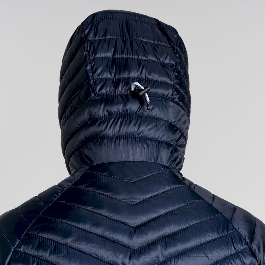 Blue Navy Craghoppers ExpoLite Insulated Hooded Women's Jackets | UXM2938LE