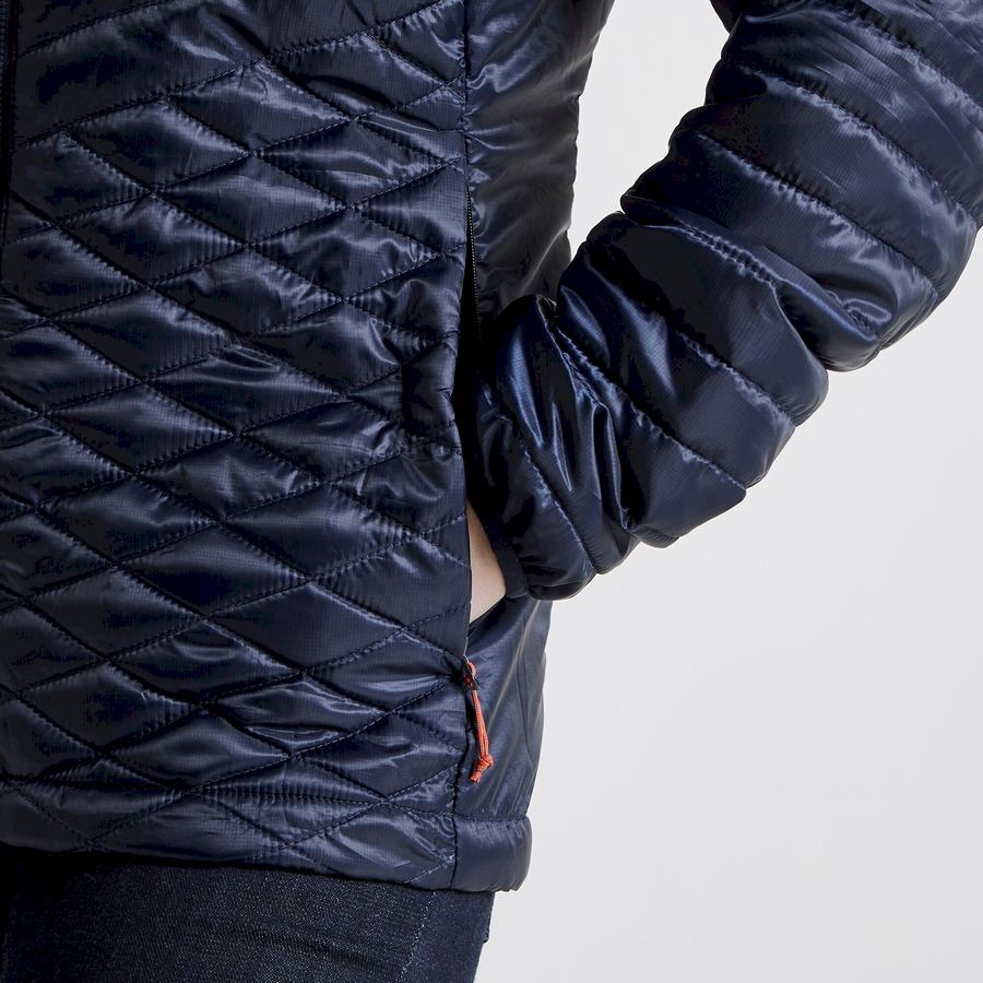 Blue Navy Craghoppers Insulated ExpoLite Women's Jackets | QYV509IH