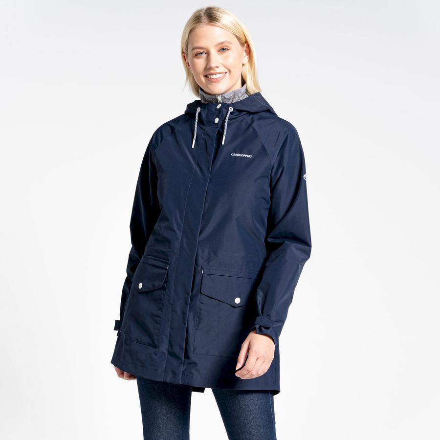 Blue Navy Craghoppers Lilah Women's Jackets | DDB7589HH