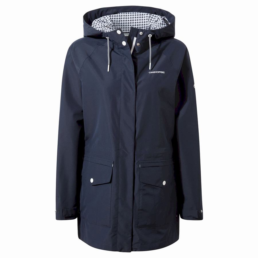 Blue Navy Craghoppers Lilah Women\'s Jackets | DDB7589HH