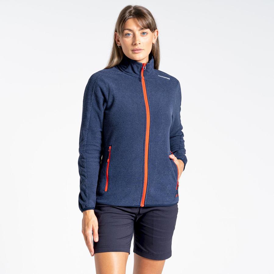 Blue Navy Craghoppers Minerva Women's Sweaters | KAI5446GM