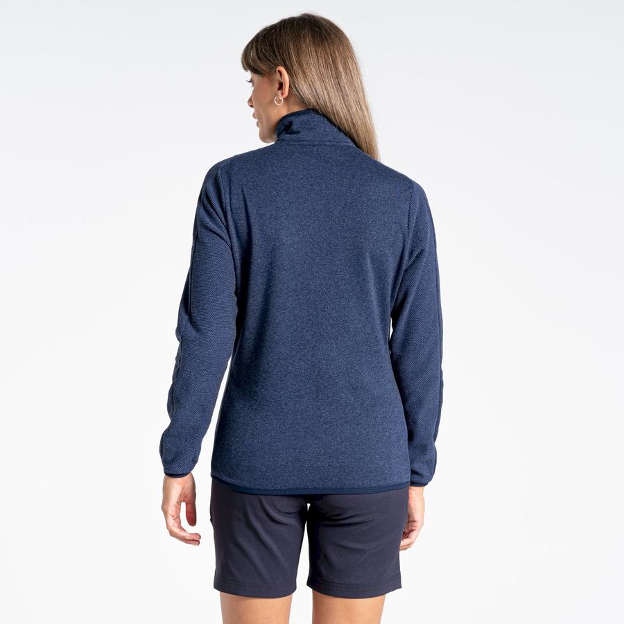 Blue Navy Craghoppers Minerva Women's Sweaters | KAI5446GM