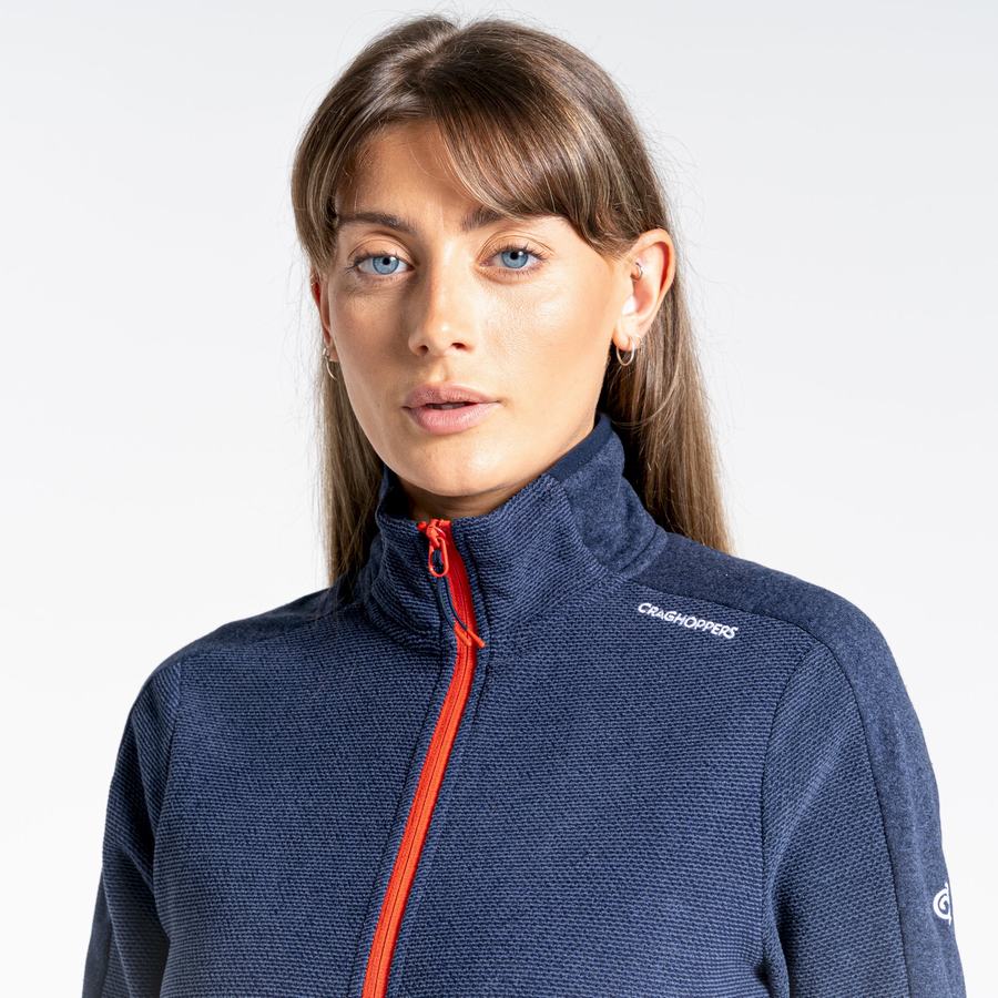 Blue Navy Craghoppers Minerva Women's Sweaters | KAI5446GM