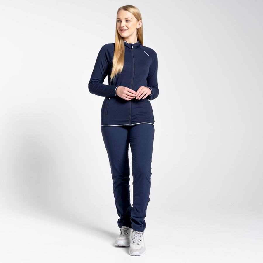 Blue Navy Craghoppers NosiLife Pro Active Women's Trousers | JCN6123YE