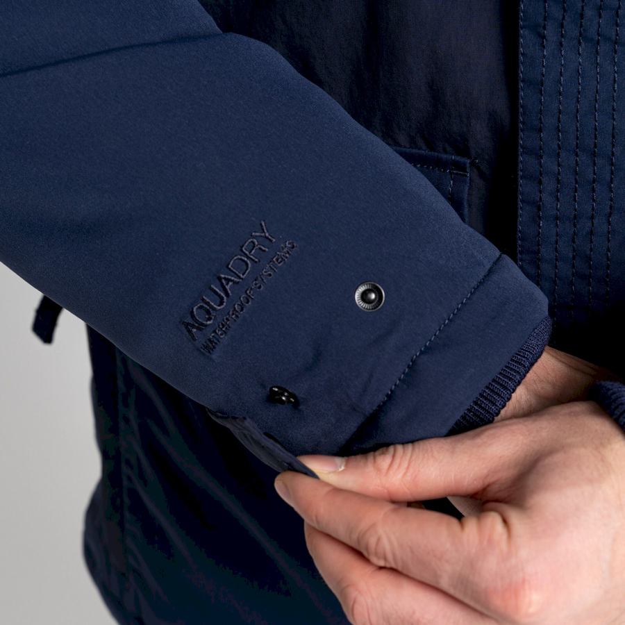 Blue Navy Craghoppers Sinclair Insulated Men's Jackets | MJP4013AJ