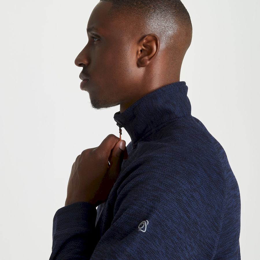 Blue Navy Craghoppers Stromer Men's Sweaters | KRY1834II