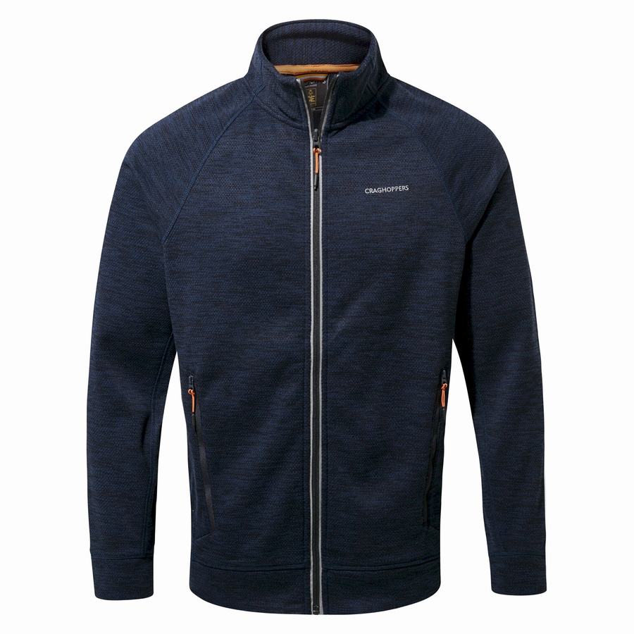 Blue Navy Craghoppers Stromer Men's Sweaters | KRY1834II