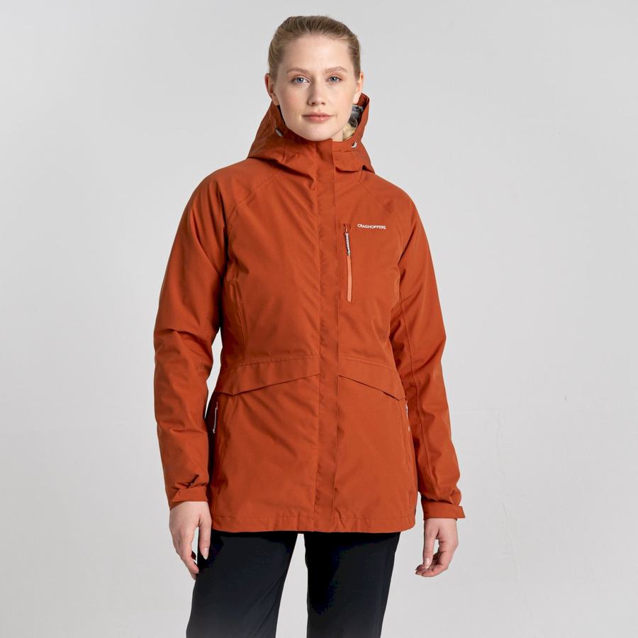 Brown Craghoppers 3 In 1 Women's Jackets | SQZ1679US