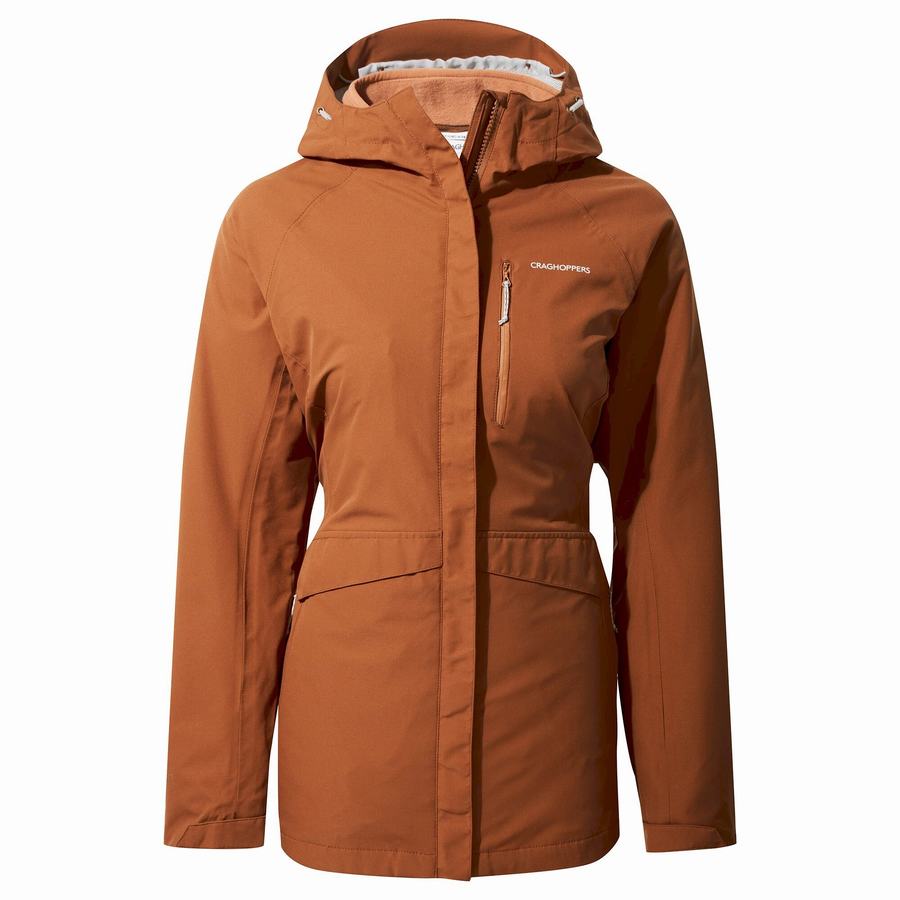 Brown Craghoppers 3 In 1 Women\'s Jackets | SQZ1679US