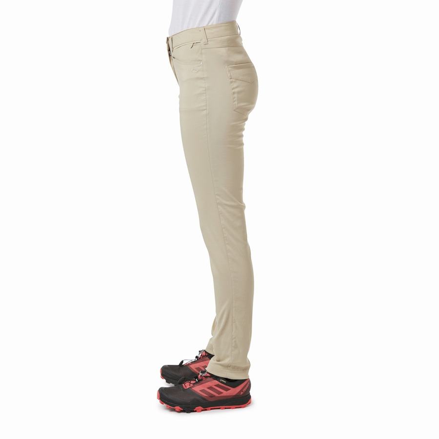 Brown Craghoppers Adventure Women's Trousers | TDZ1615MZ