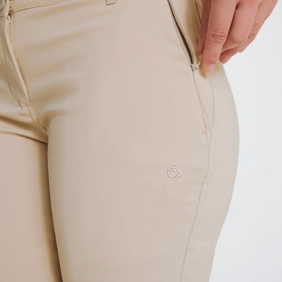 Brown Craghoppers Kiwi Pro II Women's Trousers | MEV6884AU