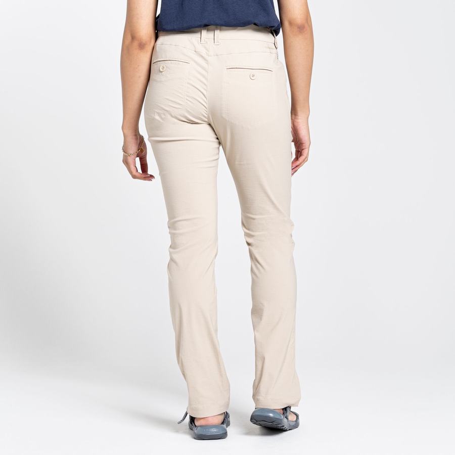 Brown Craghoppers NosiLife Clara II Women's Trousers | NCN9833ST