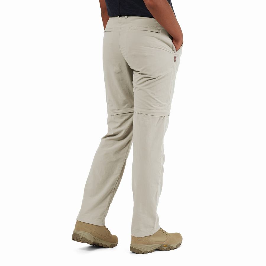 Brown Craghoppers NosiLife III Women's Trousers | KCE8847XN