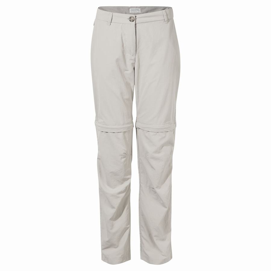 Brown Craghoppers NosiLife III Women's Trousers | KCE8847XN