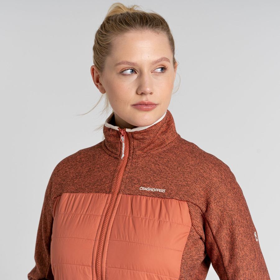 Brown Craghoppers Regina Hybrid Women's Jackets | PBK6071GM