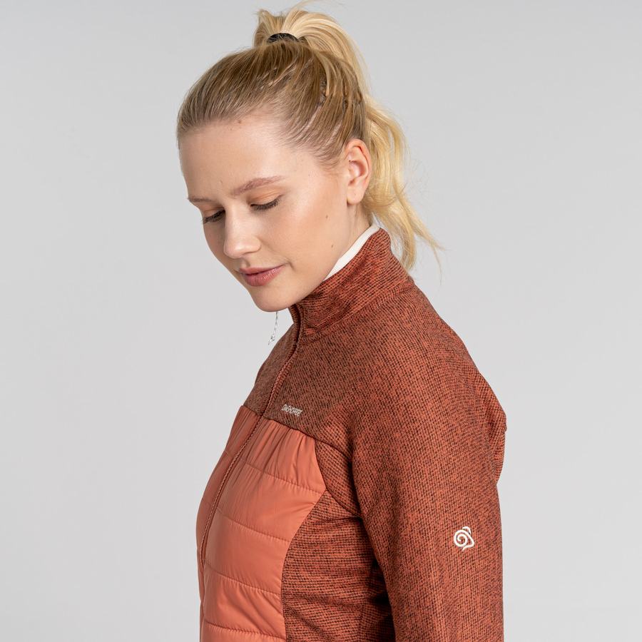 Brown Craghoppers Regina Hybrid Women's Jackets | PBK6071GM