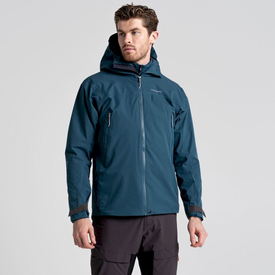 Dark Blue Craghoppers Dynamic Pro Men's Jackets | KDC8737CI