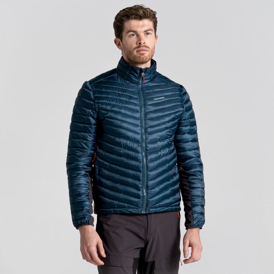 Dark Blue Craghoppers ExpoLite Insulated Men's Jackets | ESV2094AT