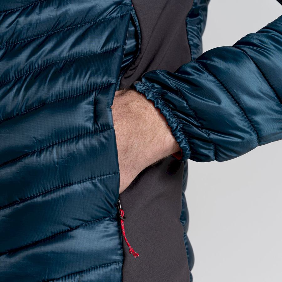 Dark Blue Craghoppers ExpoLite Insulated Men's Jackets | ESV2094AT