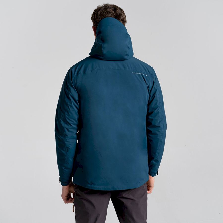 Dark Blue Craghoppers Gryffin Thermic Men's Jackets | FNR8848XS