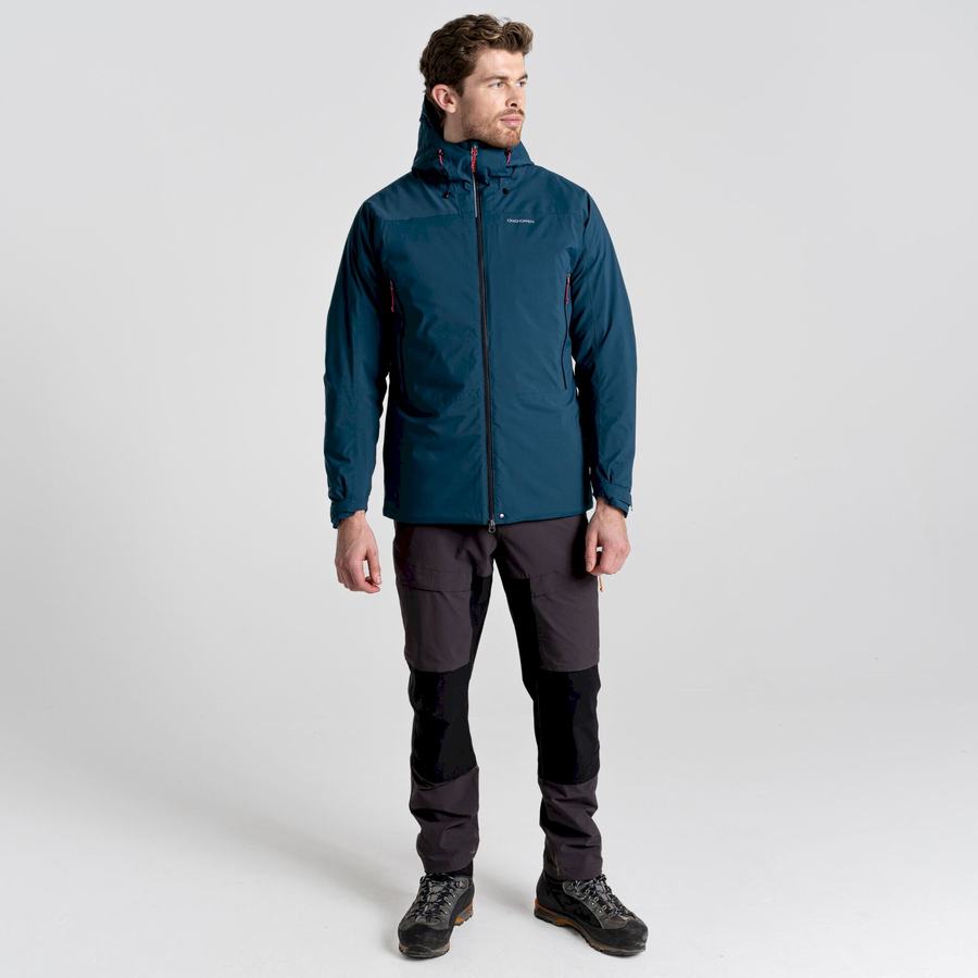 Dark Blue Craghoppers Gryffin Thermic Men's Jackets | FNR8848XS