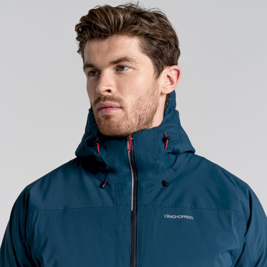 Dark Blue Craghoppers Gryffin Thermic Men's Jackets | FNR8848XS