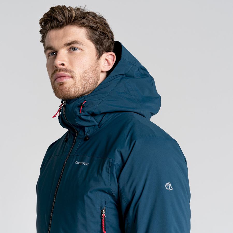 Dark Blue Craghoppers Gryffin Thermic Men's Jackets | FNR8848XS