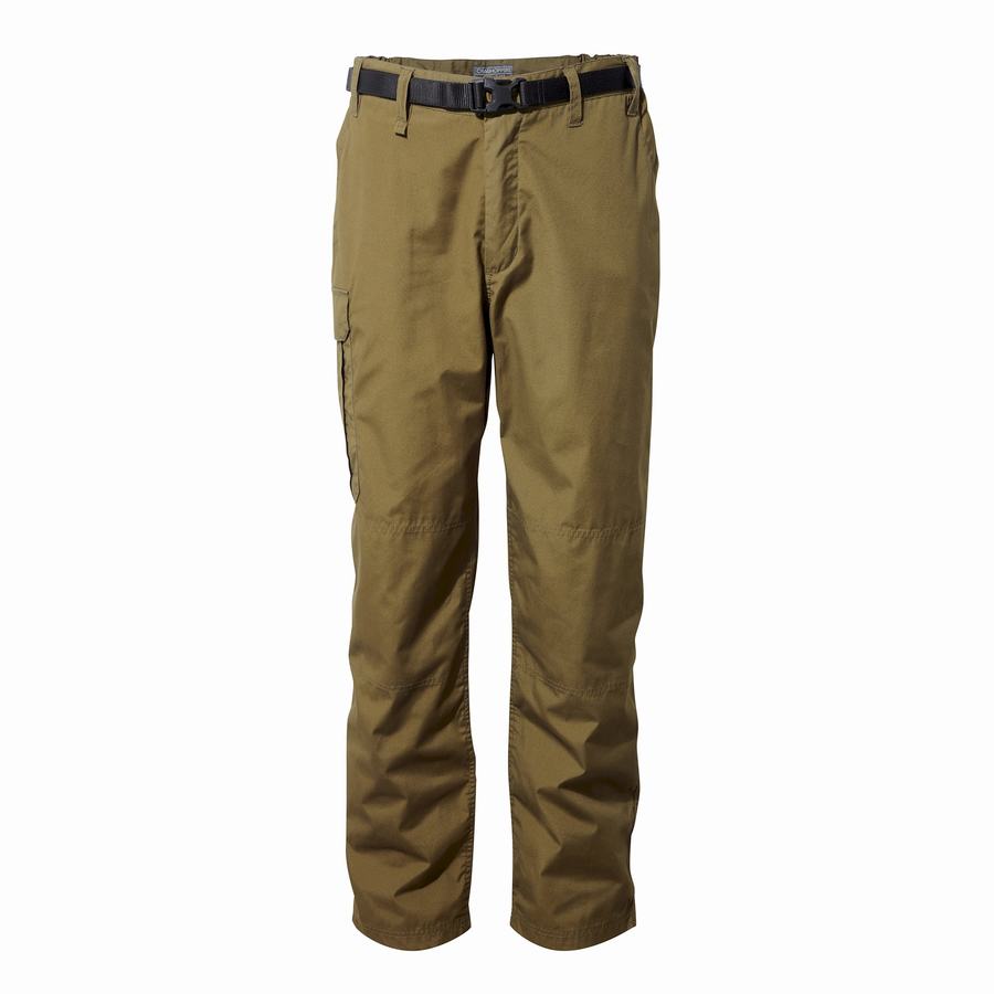 Dark Green Craghoppers Kiwi Classic Men's Trousers | TDY5417OJ