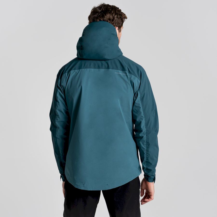 Dark Green Craghoppers Waterproof Gryffin Men's Jackets | DHB2390EZ