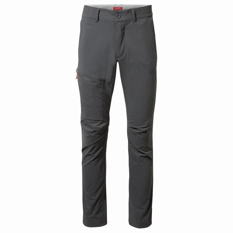 Dark Grey Craghoppers NosiLife Pro Active Men's Trousers | FEE8386AP