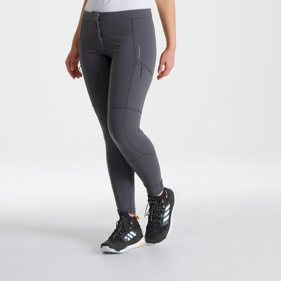 Deep Grey Craghoppers Dynamic Women's Trousers | RDV654FW