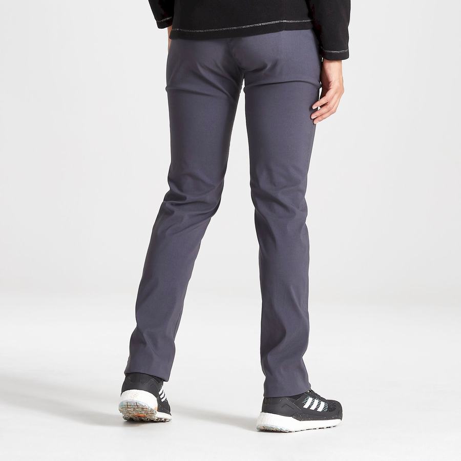 Deep Grey Craghoppers Kiwi Pro II Women's Trousers | BZY3655ES