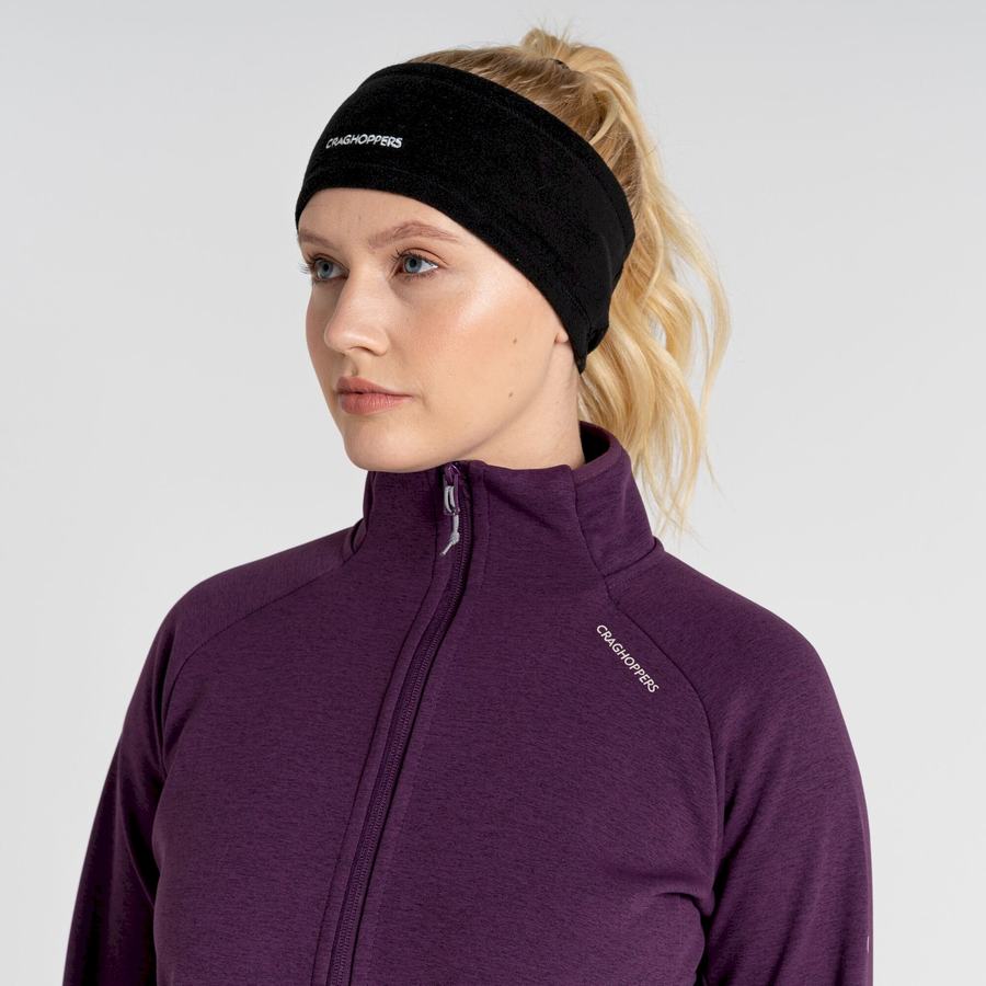 Deep Purple Craghoppers Dynamic Pro Half Zip Women's Sweaters | HQT5684MN