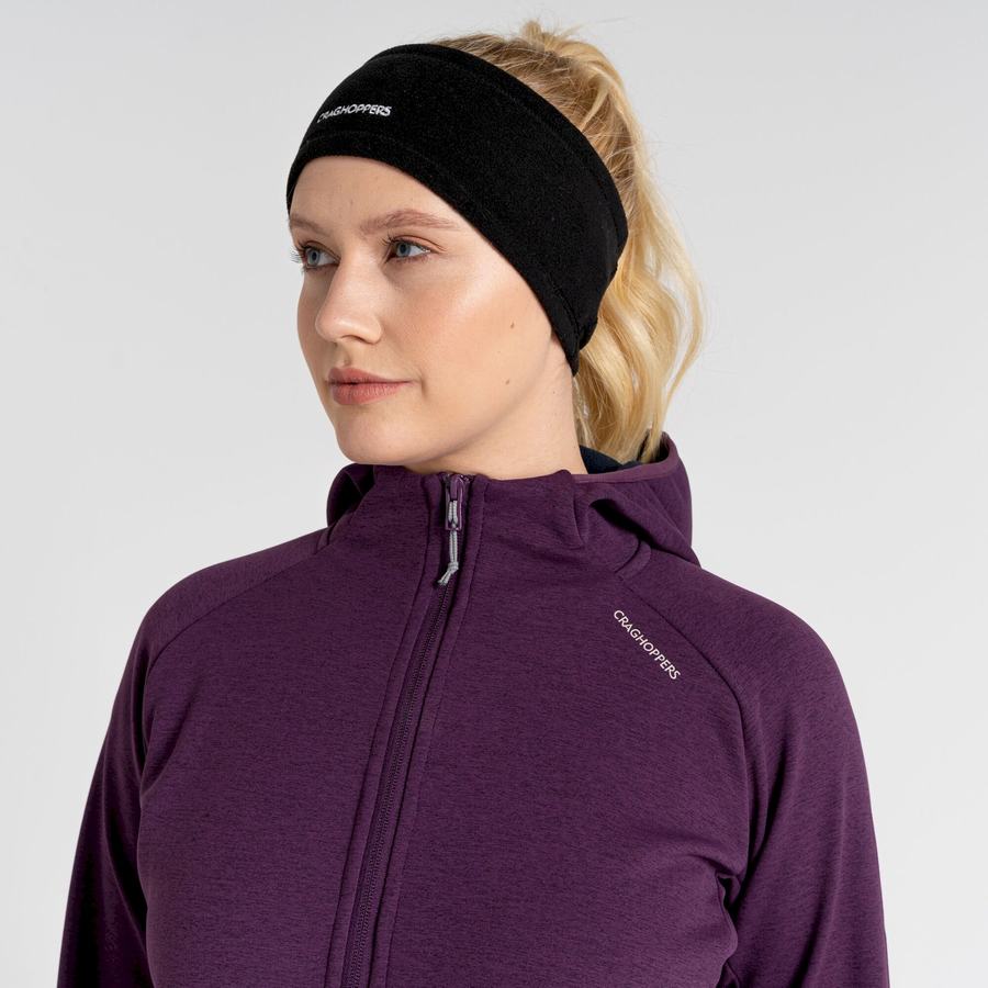 Deep Purple Craghoppers Dynamic Pro Hooded Women's Sweaters | YGK9283HI