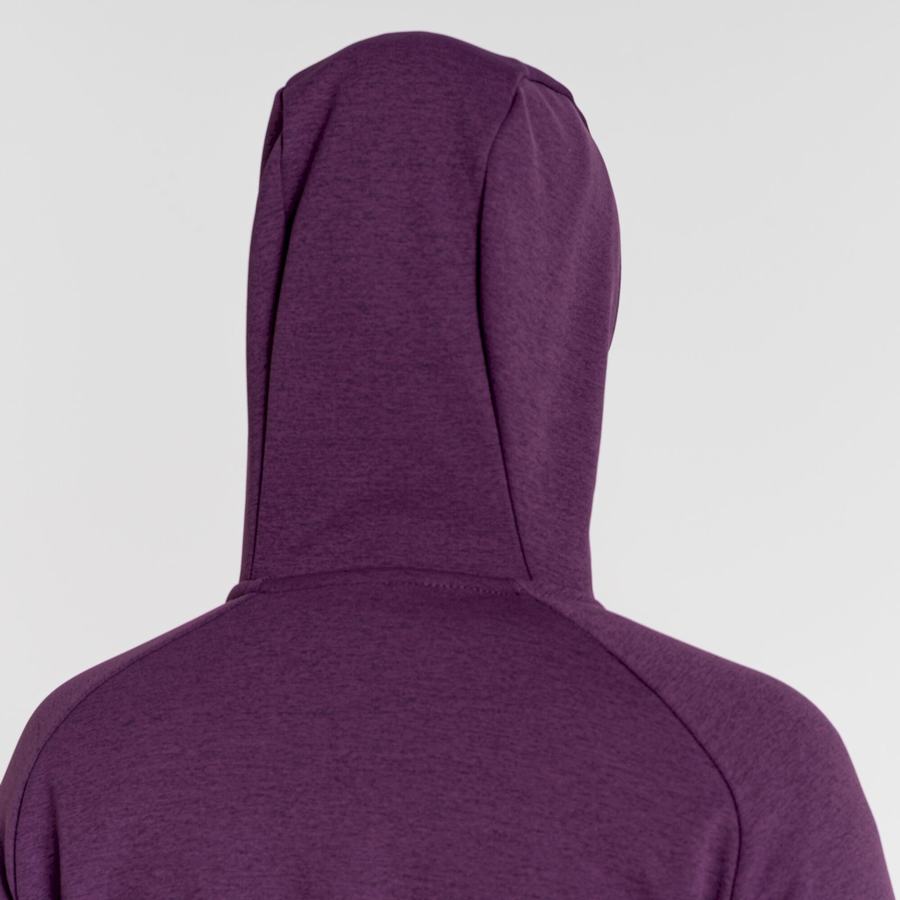 Deep Purple Craghoppers Dynamic Pro Hooded Women's Sweaters | YGK9283HI