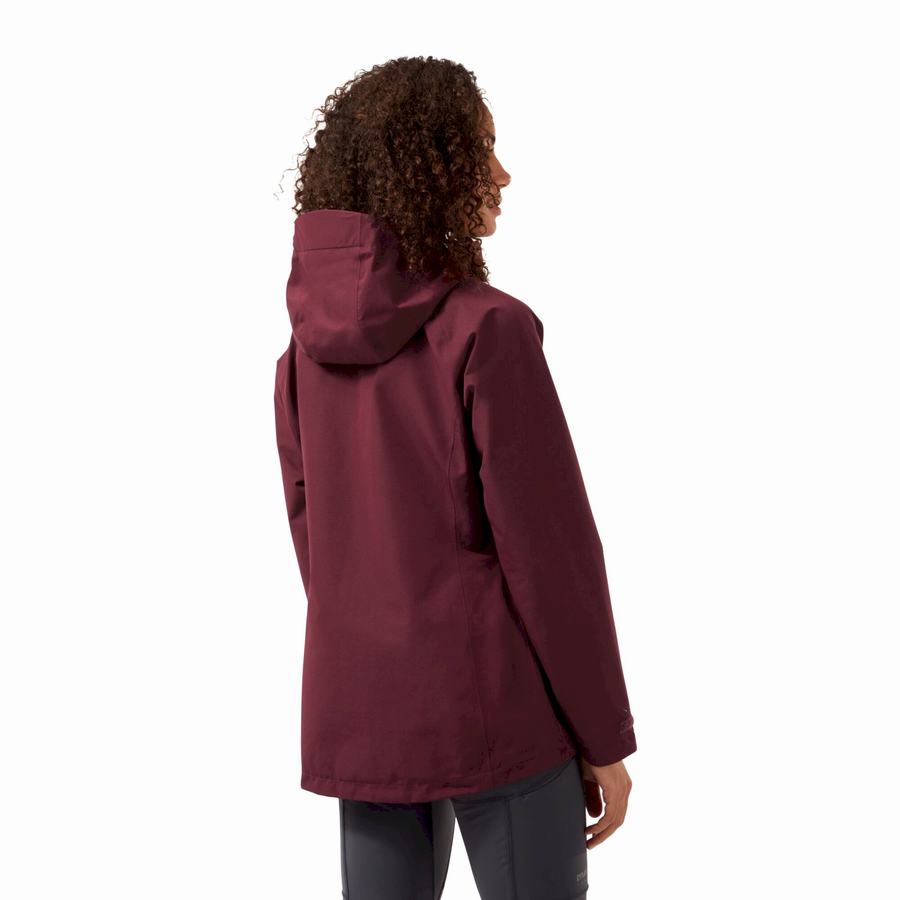 Deep Red Craghoppers Ellis GORE-TEX Women's Jackets | LRP4484QK