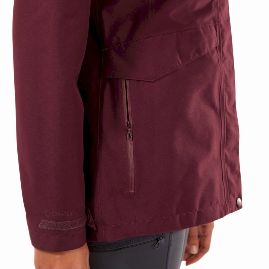 Deep Red Craghoppers Ellis GORE-TEX Women's Jackets | LRP4484QK