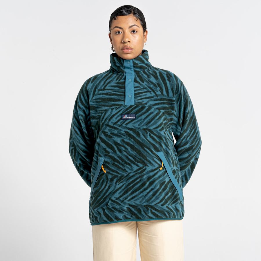 Green Craghoppers Acanto Overhead Women's Sweaters | YCT4160DR