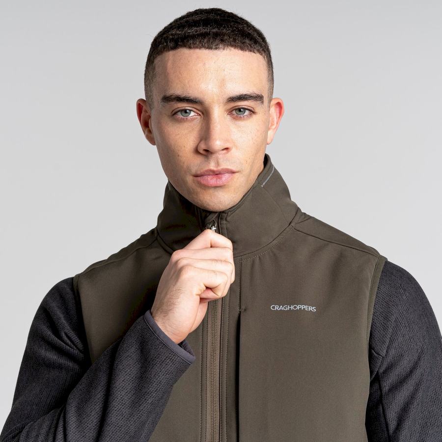 Green Craghoppers Altis Vest Men's Gilets | SXL9064WB