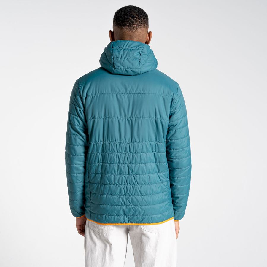 Green Craghoppers Cameo CompressLite Hooded Women's Jackets | JRJ5633MI