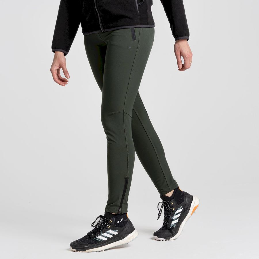 Green Craghoppers Expedition Women's Leggings | VOZ4937RA