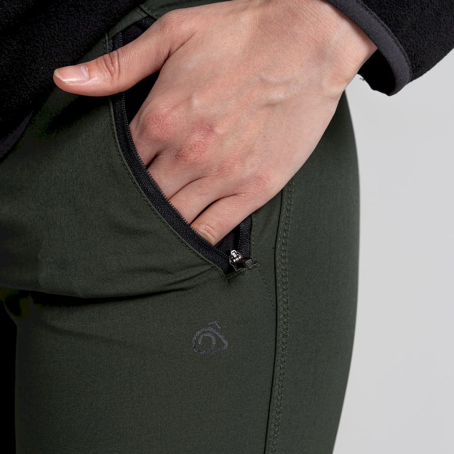 Green Craghoppers Expedition Women's Leggings | VOZ4937RA