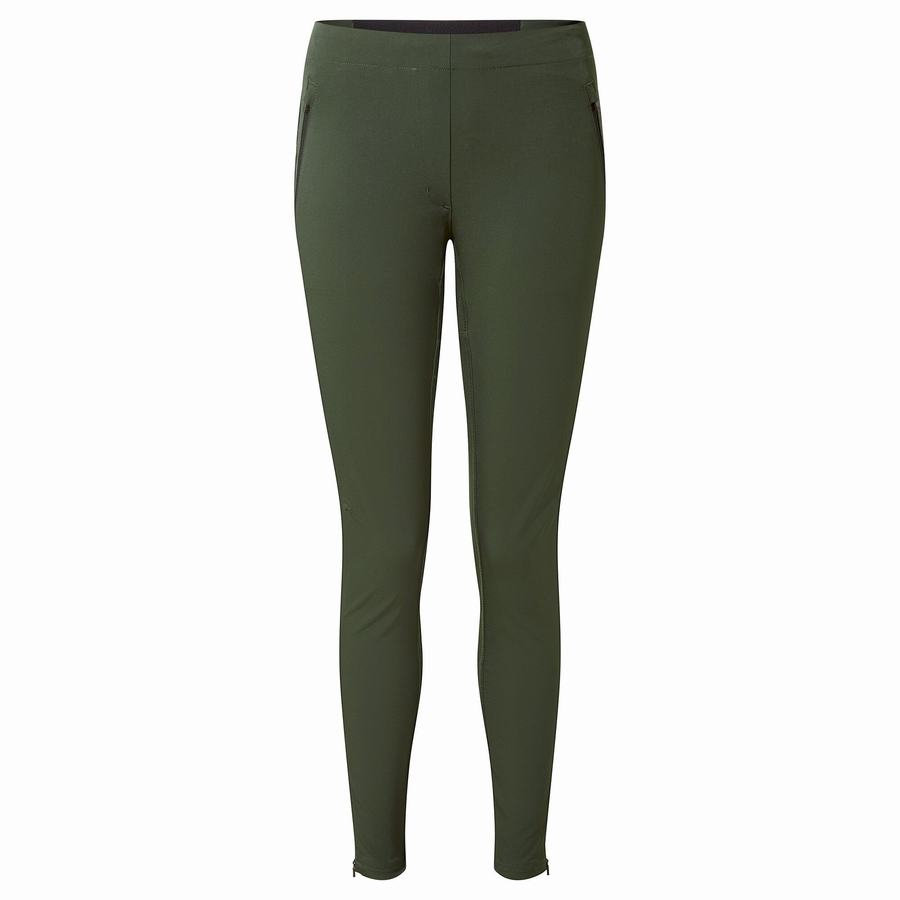 Green Craghoppers Expedition Women's Leggings | VOZ4937RA