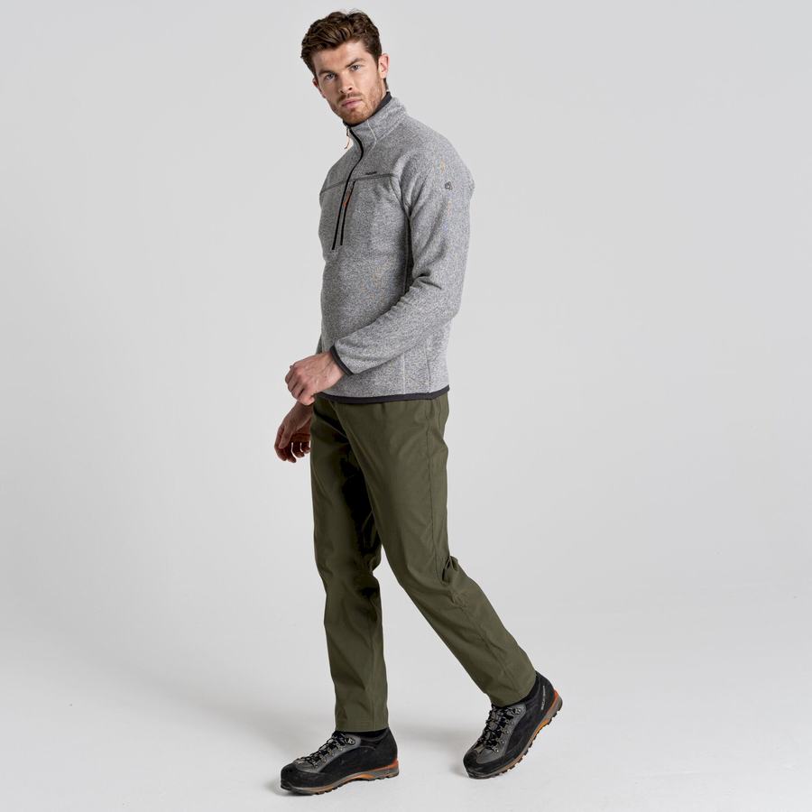 Green Craghoppers Kiwi Pro 5 Pocket Men's Trousers | UQP5569RR