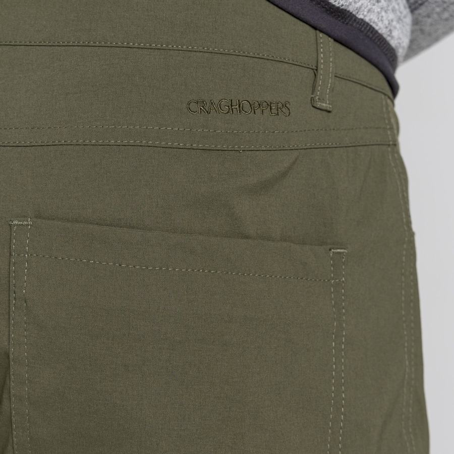 Green Craghoppers Kiwi Pro 5 Pocket Men's Trousers | UQP5569RR