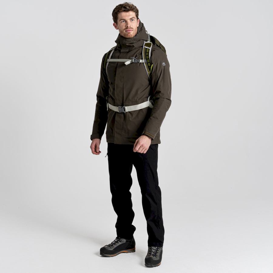 Green Craghoppers Lorton Thermic Men's Jackets | DHJ5827JS