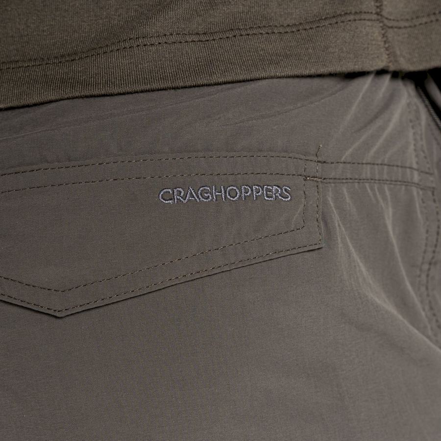 Green Craghoppers NosiLife Cargo II Men's Shorts | SEZ5874ZV