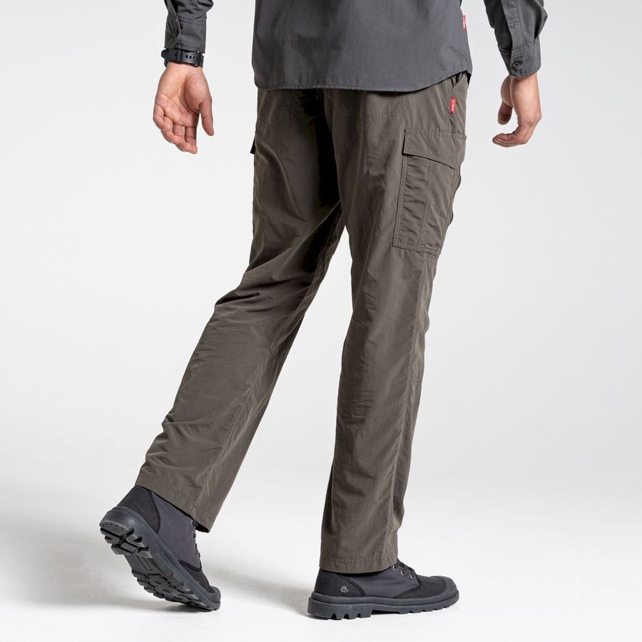 Green Craghoppers NosiLife Cargo II Men's Trousers | TIR9365JT